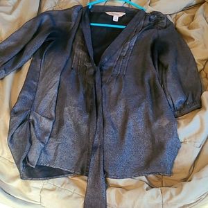 Decree sheer half sleeve shirt